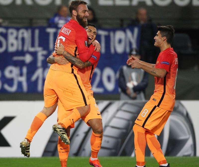 I numeri di... Austria Vienna-Roma 2-4 - Prima gioia europea per Nainggolan, manovra affidata a De Rossi e Strootman