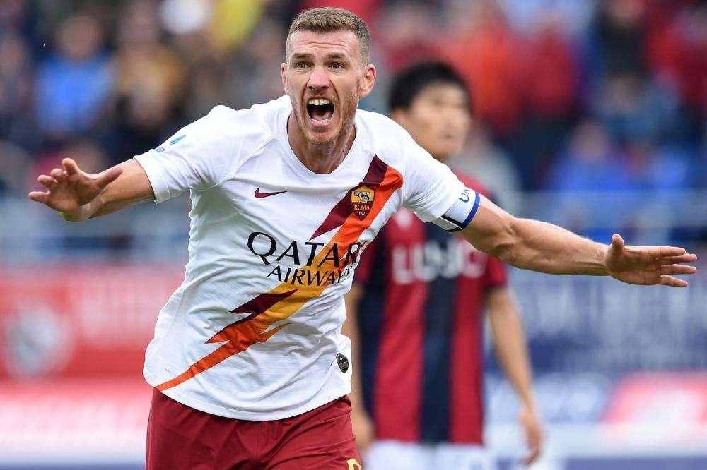 Dzeko: "La Roma sarà la squadra con cui avrò giocato di più e segnato di più, voglio raggiungere quota 100"
