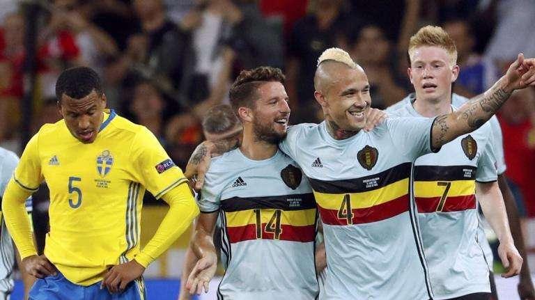 La Roma in Nazionale - Svezia-Belgio 0-1 - Una bomba di Nainggolan condanna gli svedesi