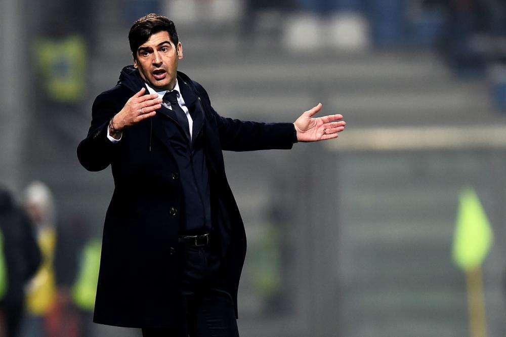 Retroscena Sassuolo-Roma: all'intervallo Fonseca ha chiesto a Petrachi di lasciare lo spogliatoio