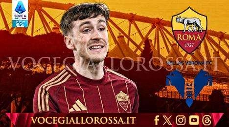Roma-Hellas Verona - La copertina del match. GRAFICA!