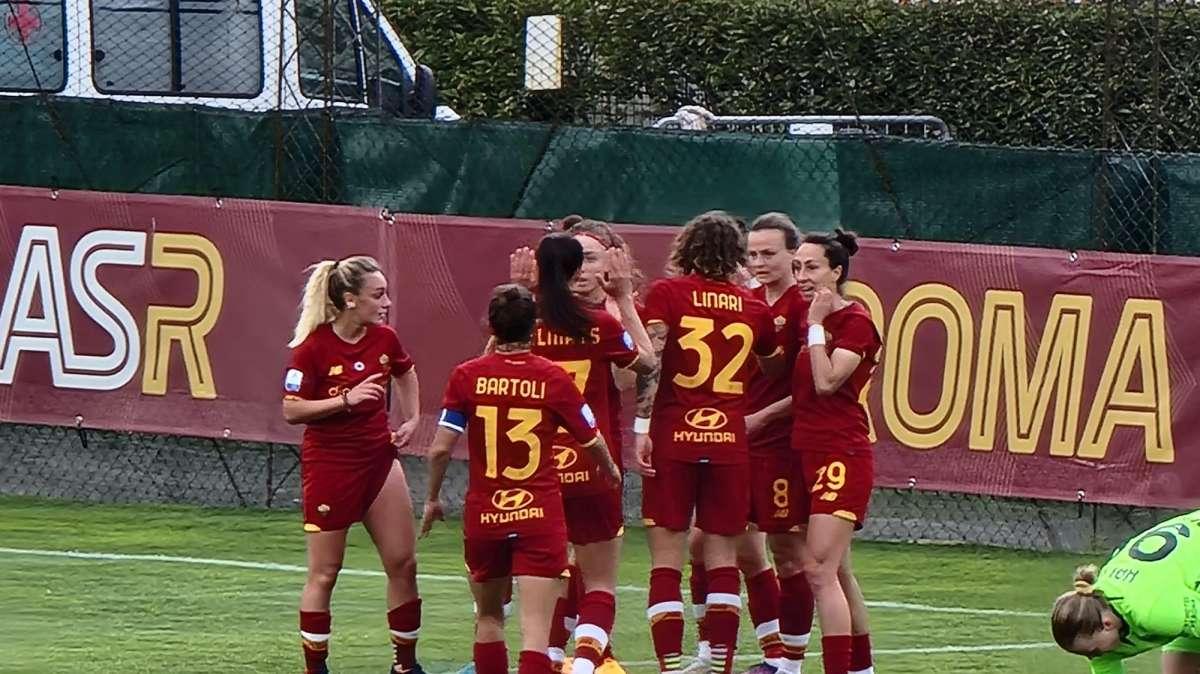 CASCIA - Carina Wenninger si unisce al gruppo della Roma Femminile. VIDEO!