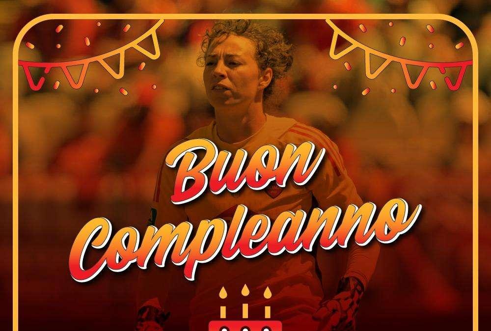 La pararigori della Roma: tanti auguri Camelia. GRAFICA!