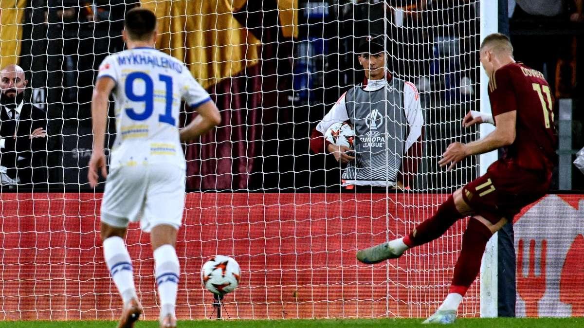 Roma-Dinamo Kiev 1-0 - Il rigore di Dovbyk porta i primi tre punti ai giallorossi. FOTO!