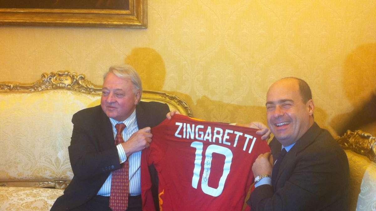 DiBenedetto Cavaliere della Roma, ma Maria Sensi abbandona l'evento. Il Presidente: "Ogni sforzo lo facciamo per voi". FOTO!