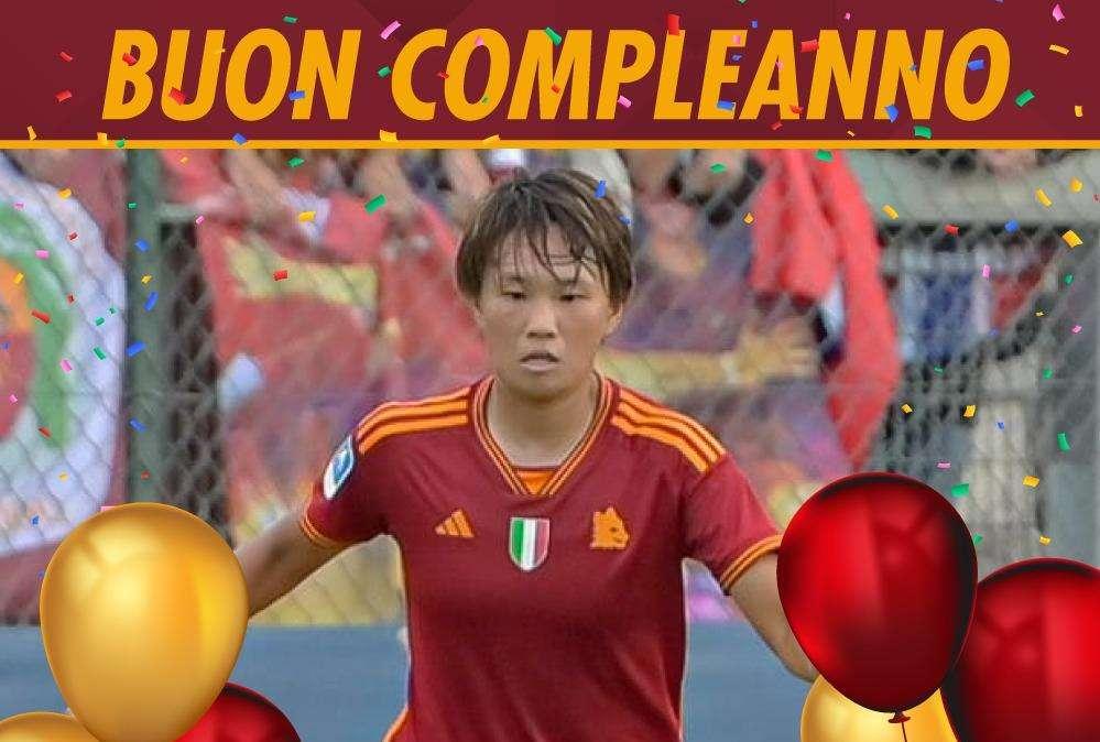 Ha vinto lo scudetto a Roma come il suo connazionale Nakata: tanti auguri Moeka. GRAFICA!