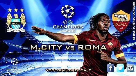 Manchester City-Roma - La copertina del match