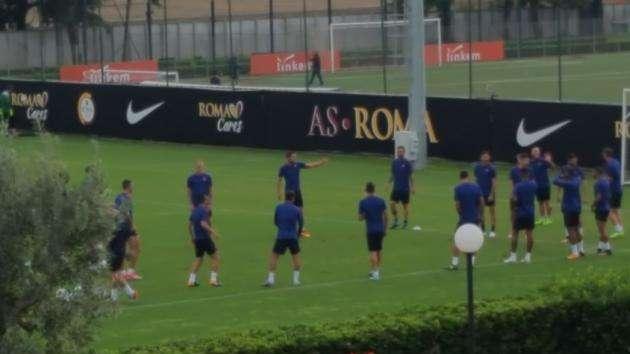 TRIGORIA - Lavoro atletico, possesso palla e tattica nella rifinitura. Corsa sul campo per Schick. FOTO! VIDEO!
