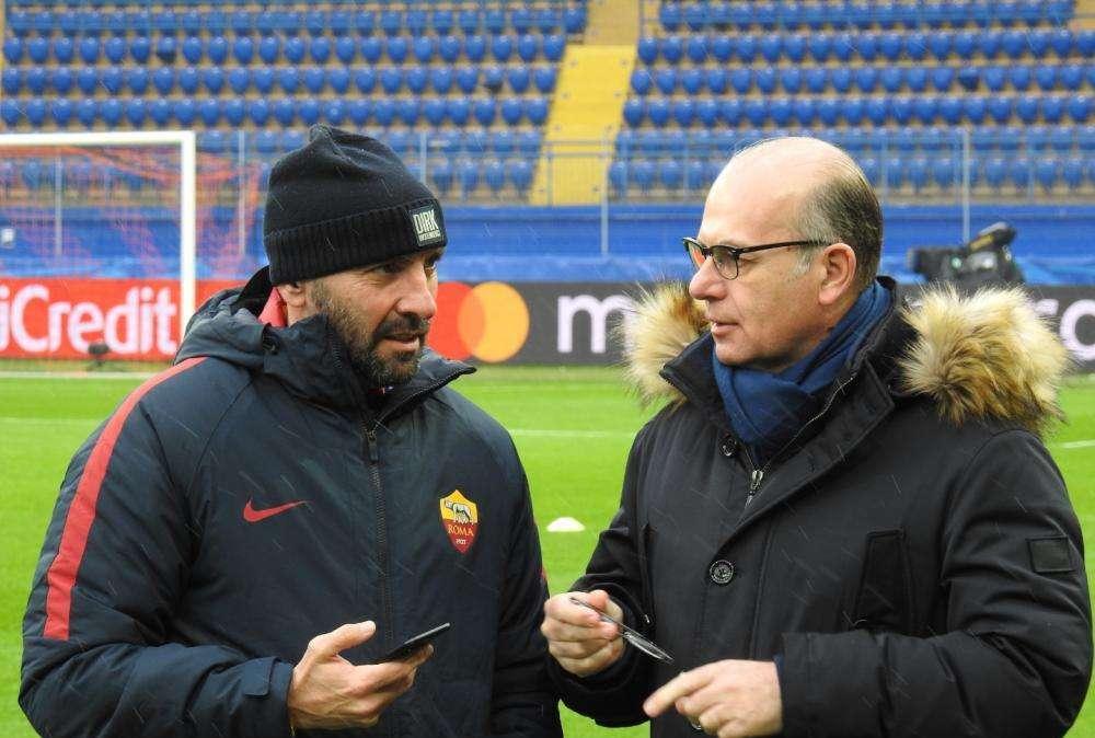 Monchi e Gandini presenti alla rifinitura - La photogallery!