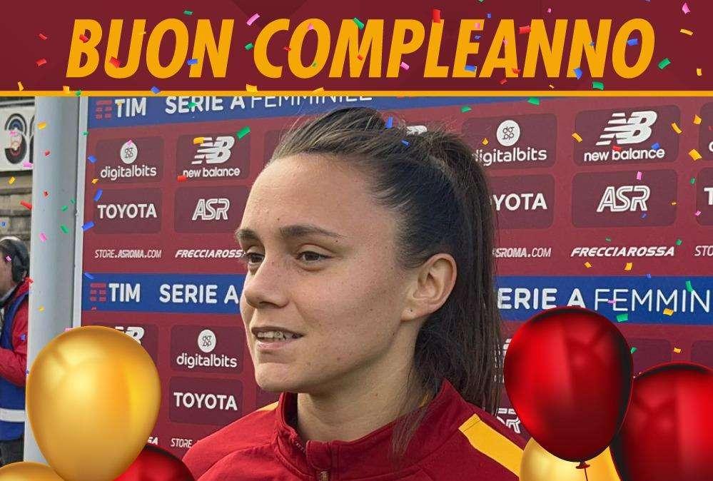 Nella storia della Roma già dalla prima gara: tanti auguri Annamaria. GRAFICA!