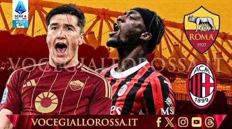 Roma-Milan 3-1 - I giallorossi vincono e conquistano tre punti importantissimi in chiave Europa