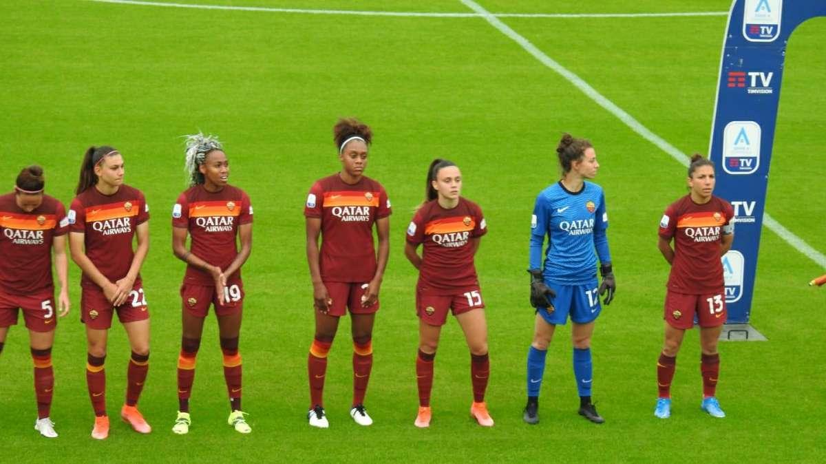 Roma Femminile arrivata a Reggio Emilia