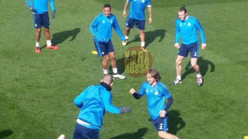 CIUDAD REAL MADRID - La rifinitura del Real Madrid. FOTO! VIDEO!