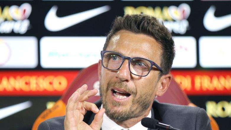 Di Francesco: "A 10 giorni dal campionato mi auguro che possa crescere di condizione. Anche se abbiamo perso la squadra è cresciuta"