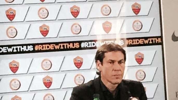 TRIGORIA - Garcia: "Maicon domani out, ma è sulla via del recupero"
