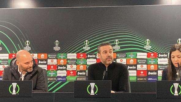 Braga, Carvalhal: "Voglio la vittoria, sarà una grande partita"