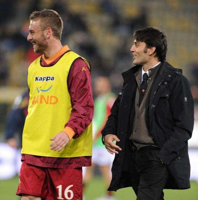 Fiorentina, Montella: "Per De Rossi ci abbiamo provato, ma non ha voluto giocare in un'altra squadra italiana"