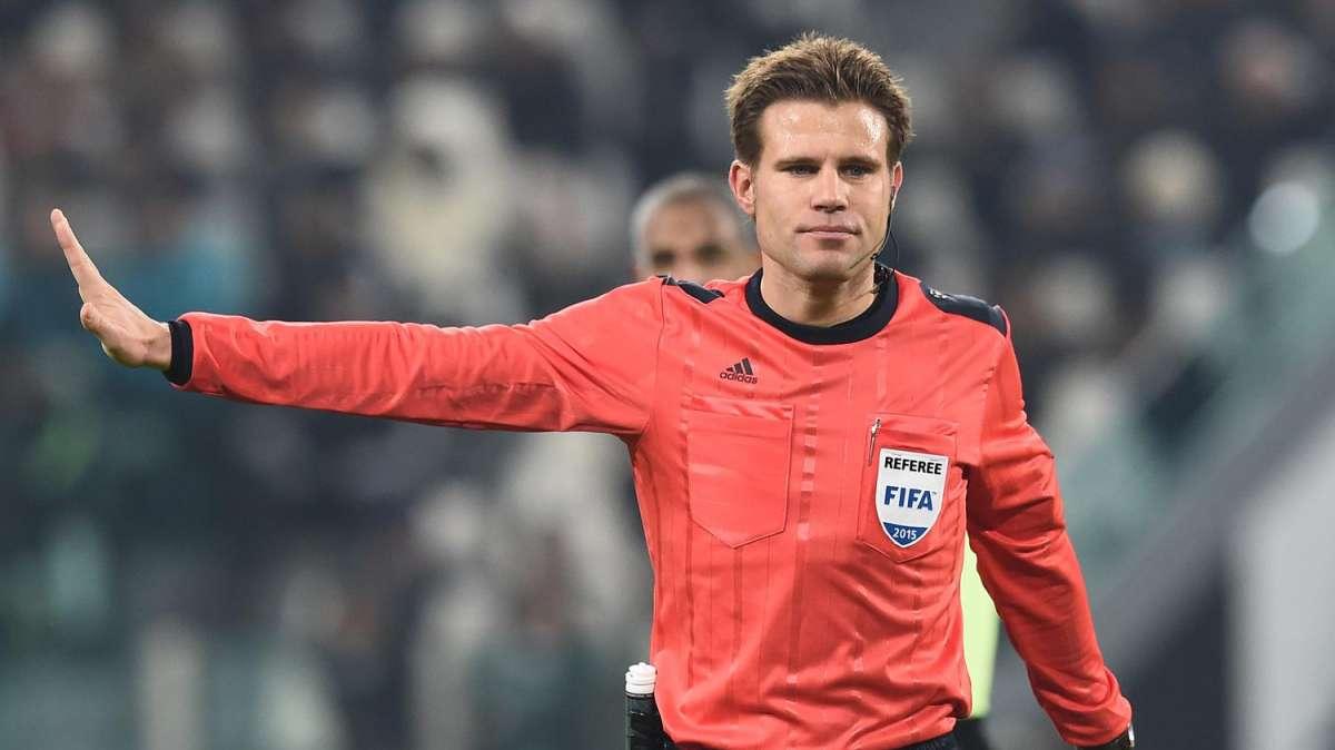 Europa League - Roma-Manchester United, dirige Brych, l'arbitro di Liverpool-Roma 