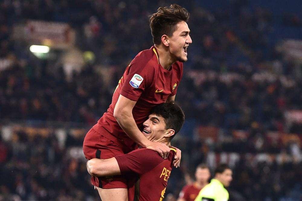 Roma-Benevento 5-2 - Una doppietta di Ünder trascina i capitolini. A segno anche Fazio, Dzeko e Defrel