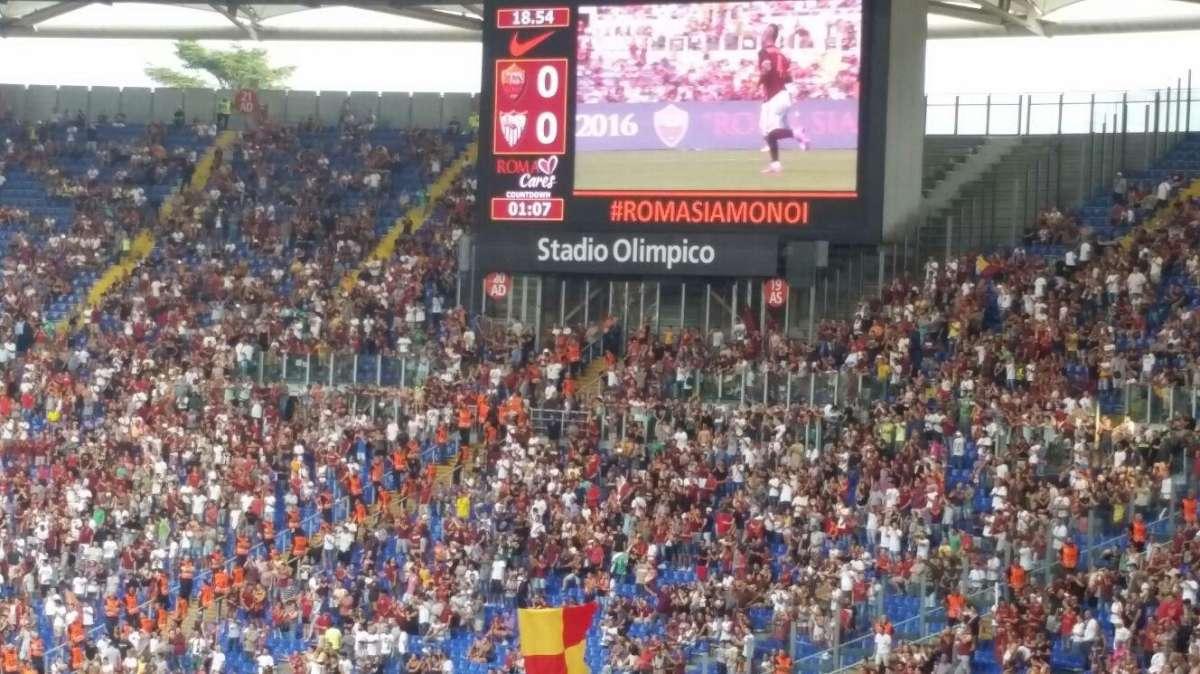 La Roma studia il ritorno dei tifosi all'Olimpico
