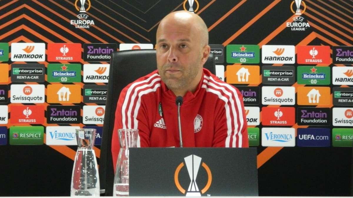 Feyenoord, Slot: "Se non dovessimo vincere, dormirei comunque bene"