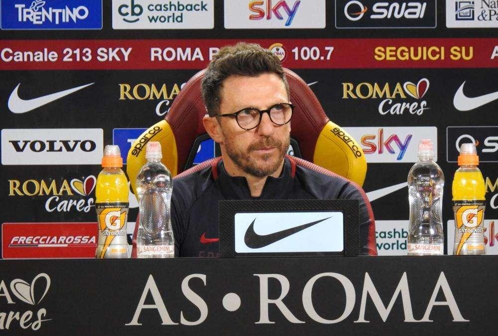 Trigoria, sabato alle 13:30 la conferenza stampa di Di Francesco