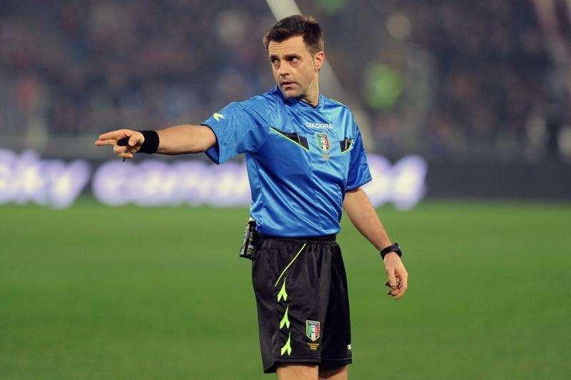 L'arbitro - Terza stagionale con la Roma per Rizzoli