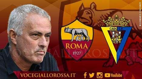 Roma-Cadice 0-3 - Tris degli spagnoli. Vina lascia i giallorossi in 10 nel primo tempo