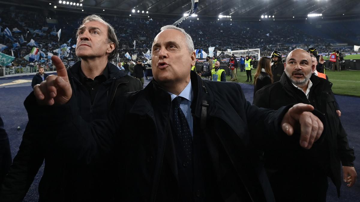 Lazio, Lotito: "La Roma non potrà trattenere Mourinho e Lukaku senza Decreto Crescita"