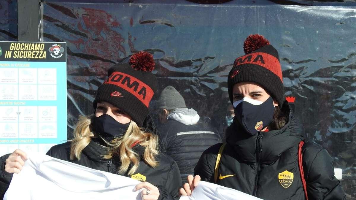 Amami e basta - Pastorella: "Dobbiamo agire costantemente per lottare contro la violenza sulle donne". Ciccotti e Greggi: "La Roma è sempre in prima fila". FOTO! VIDEO!