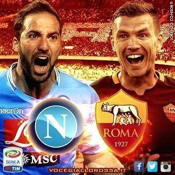 Napoli-Roma - La copertina