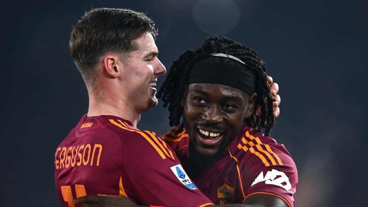 Roma-Genoa 3-1 - Soulé, Koné e Ferguson riportano i giallorossi al quarto posto