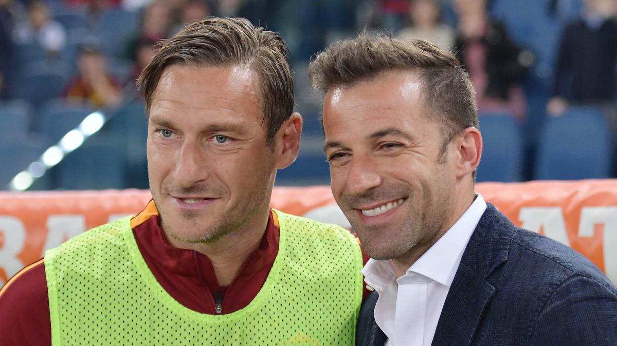 Del Piero: "Totti è simpaticissimo, c'è amicizia. Como e Roma hanno fatto annate strepitose"