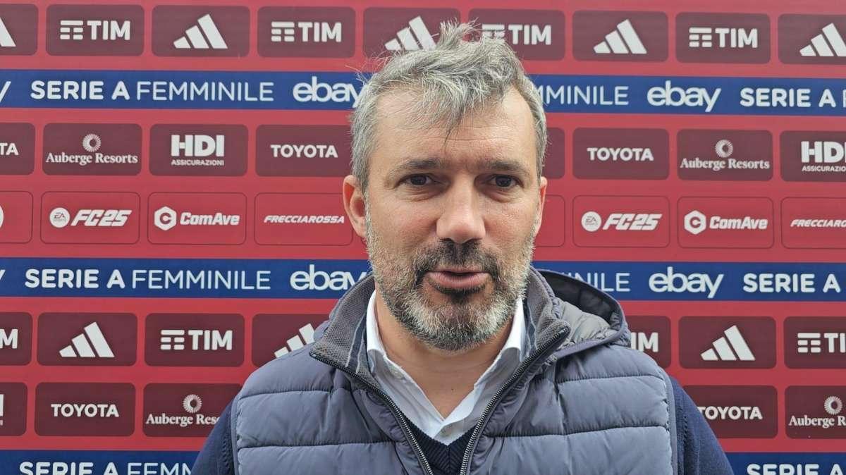 Roma Femminile, Spugna: "Quest'anno abbiamo sbagliato troppo, ora chiudiamo bene e poi valutiamo il futuro"