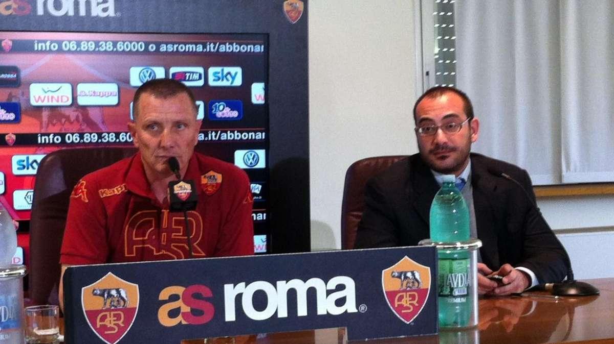 Andreazzoli: "Il pubblico sostenga Osvaldo. Il modello Borussia? L'indirizzo è quello". FOTO! AUDIO!
