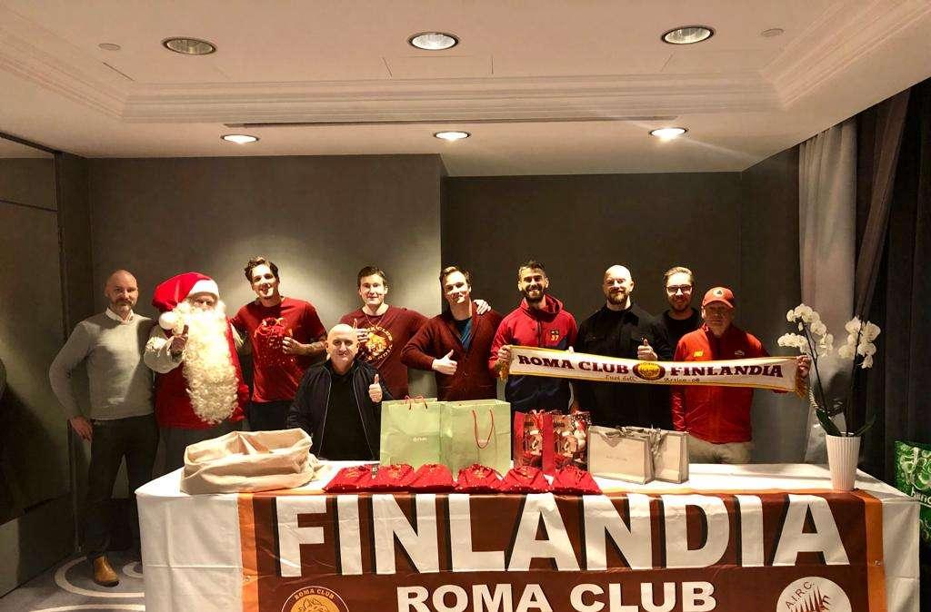 A Helsinki il Roma Club Finlandia incontra Zaniolo e Spinazzola. FOTO!