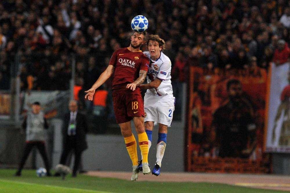 CSKA Mosca, commozione cerebrale per Mario Fernandes dopo la ginocchiata di Kolarov