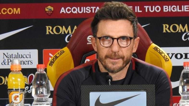 TRIGORIA - Di Francesco: "Gli attaccanti si devono sbloccare. Bruno Peres? Mi auguro sia l'ultimo episodio". FOTO! VIDEO!