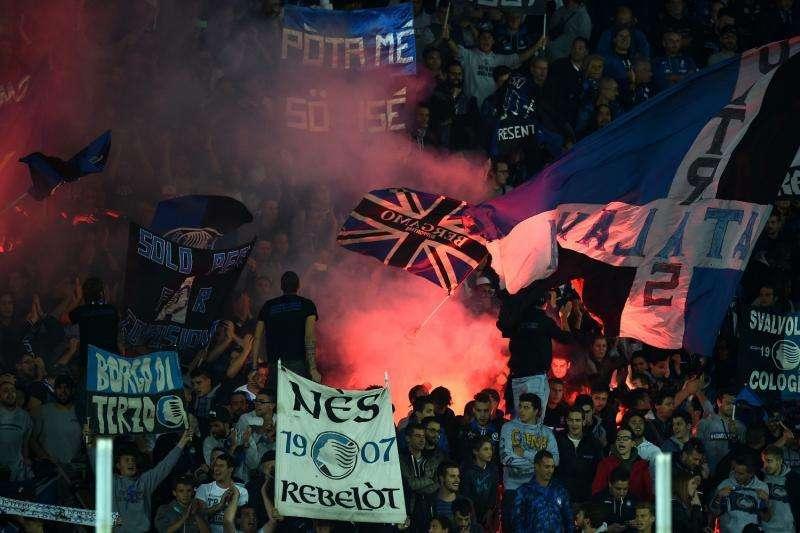 L'Atalanta fa festa nello spogliatoio. FOTO!
