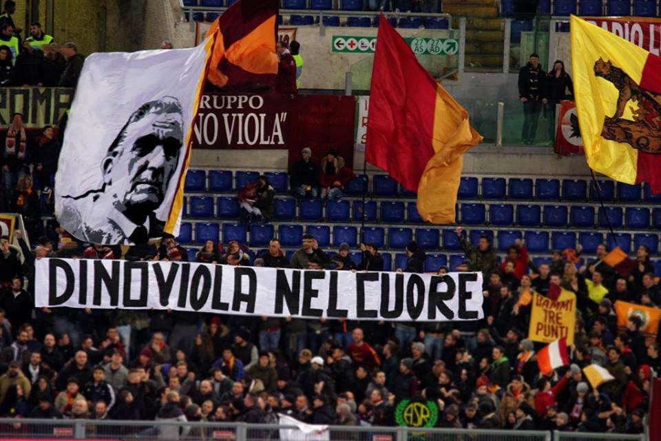 La Curva Sud ricorda Dino Viola. FOTO!