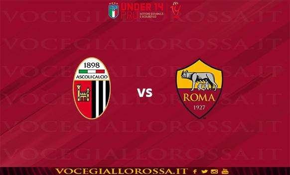 UNDER 14 - Ascoli Calcio 1898 FC vs AS Roma 0-2