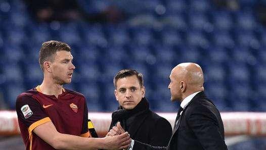 Spalletti: "Se un allenatore potesse creare al computer un attaccante lo farebbe come Dzeko"