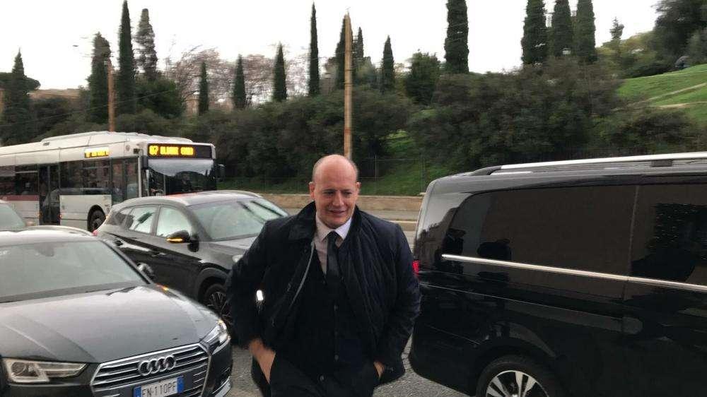 Pranzo dirigenziale, presenti Baldissoni, Fienga, Calvo, Zubiria e Bruno Conti