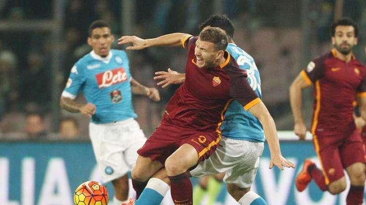 Diamo i numeri - Napoli-Roma: Dzeko, Salah e Perotti a caccia di gol per sfatare il tabù San Paolo