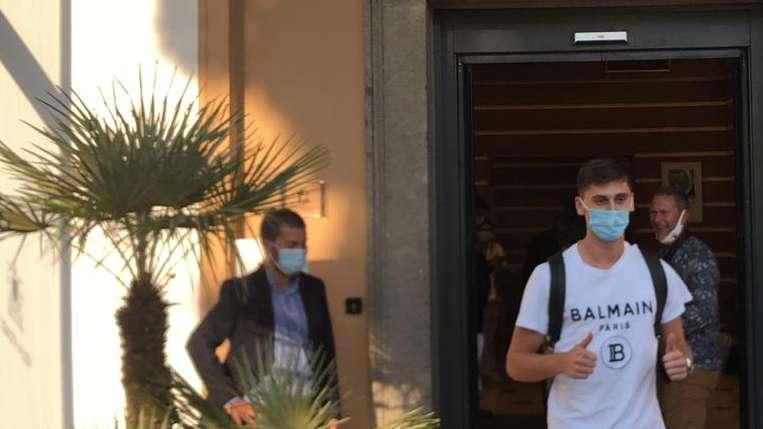 KUMBULLA -  Il calciatore arrivato nella Capitale e ha svolto le visite mediche. Comunicato non previsto in serata. Le cifre dell'affare. FOTO! VIDEO!