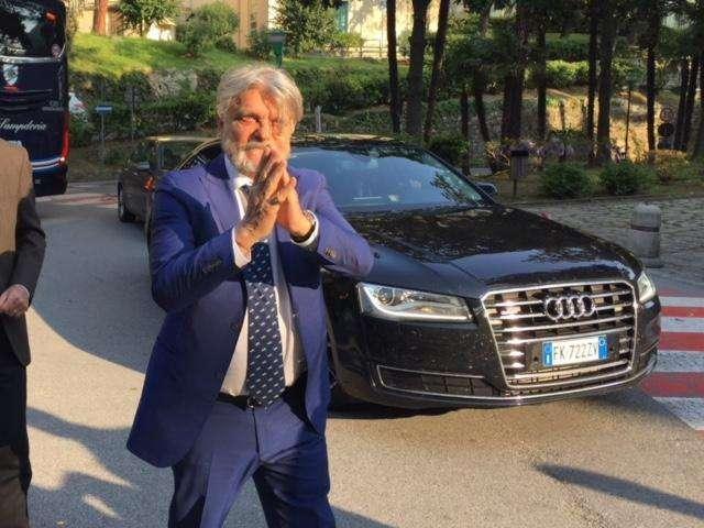 Sampdoria, Ferrero: "Defrel vuole continuare con noi. Giampaolo ha detto che resta"