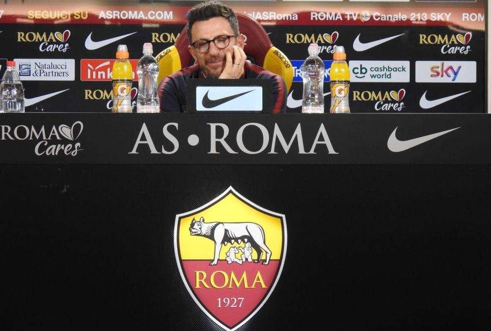 TRIGORIA - Di Francesco: "Contento che il mercato sia finito, Dzeko è più sereno e convinto. Dopo le chiacchiere servono i fatti, i ragazzi devono amare questi colori". FOTO! VIDEO!