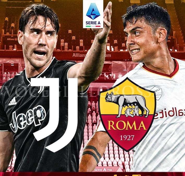 Juventus-Roma - La copertina del match. GRAFICA!