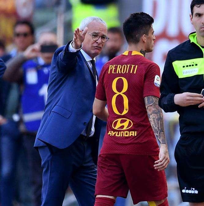 Sampdoria-Roma, i convocati di Ranieri: out Perotti, Pastore, Coric e Santon. Torna El Shaarawy