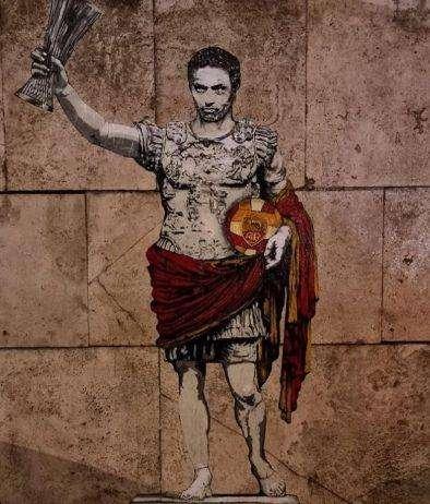 Murale al Circo Massimo per Mourinho. FOTO! 